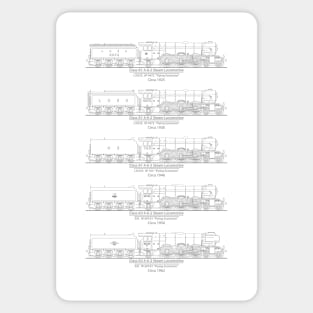 Flying Scotsman 1925-1962 Sticker